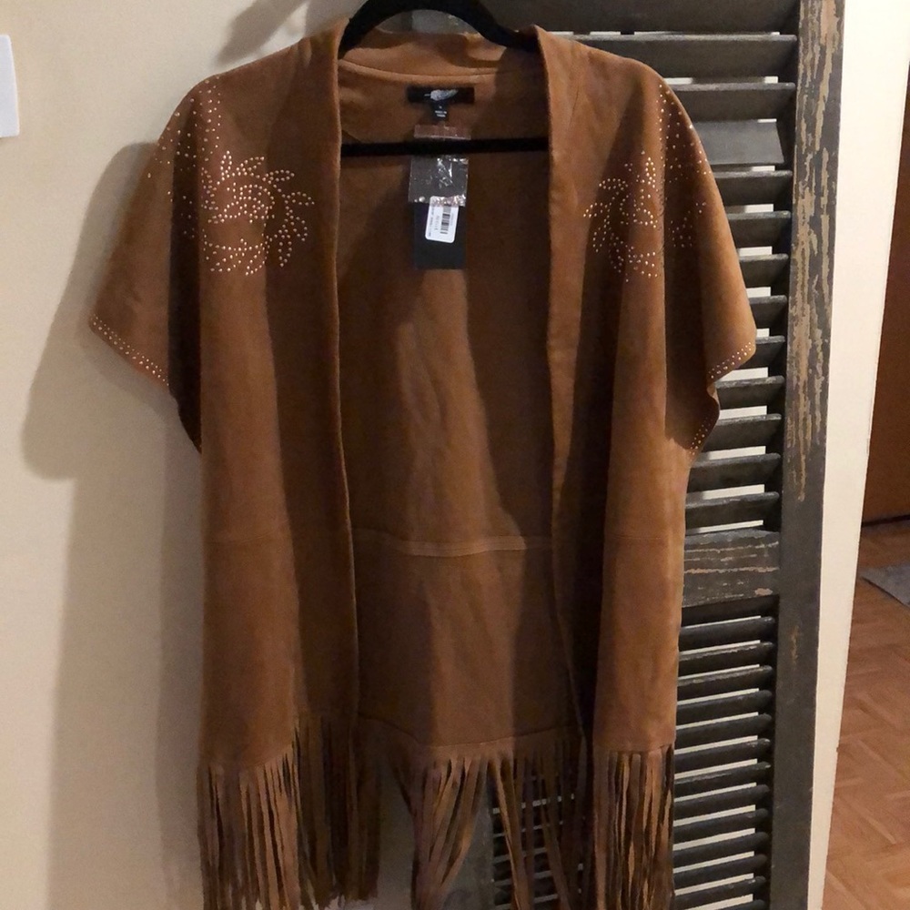 Leather vest